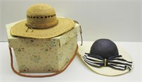 Vintage Womans Hat & Box
