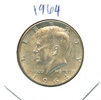 1964 Kennedy Silver Half Dollar