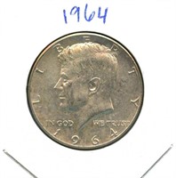 1964 Kennedy Silver Half Dollar