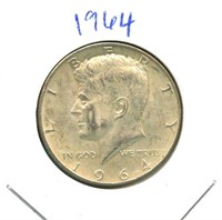 1964 Kennedy Silver Half Dollar