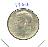 1964 Kennedy Silver Half Dollar