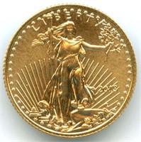 2013 U.S. $5 American Gold Eagle Coin - 1/10 oz