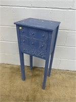 Simulated Wood Painted 3-drawer Stand