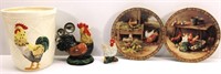 Rooster Decor, Treasure Craft Canister
