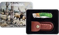 Remington Rocky Mountain Elk knife Gift Tin
