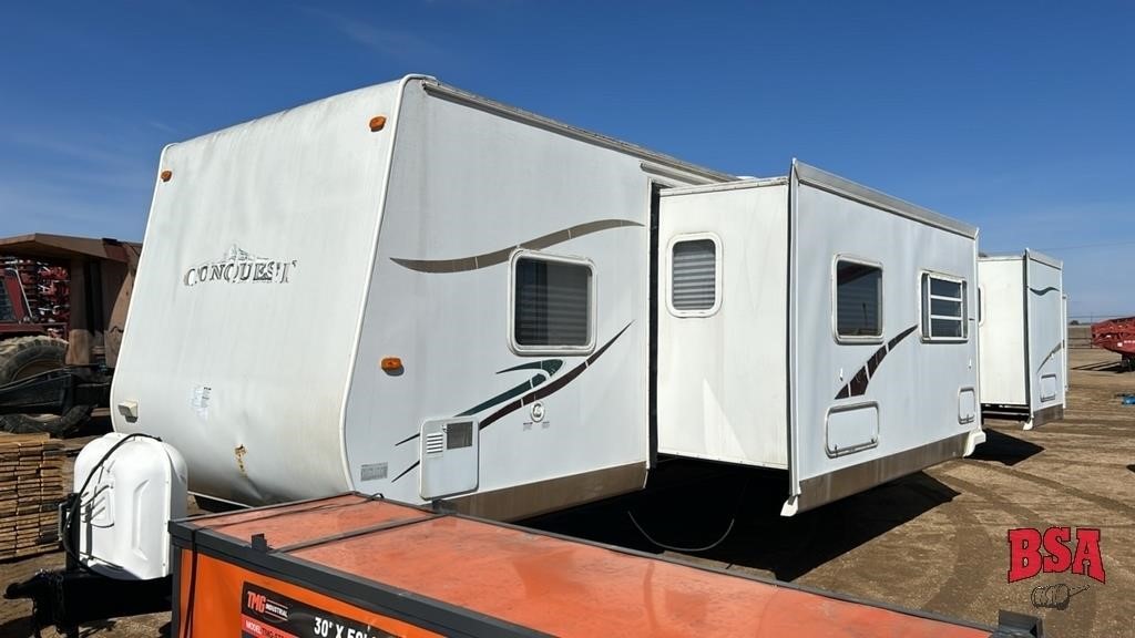 2007 Gulf Stream Conquest Bumper Hitch Camper 40'