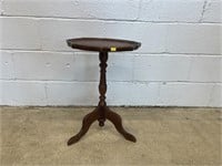 Leather Top Shaped Table