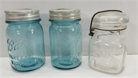 Antique Pint Canning Jars #2 & #8