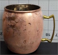 Vintage ODI copper drinking cup