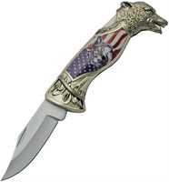 American Wolf Lockback knife