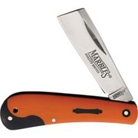 Marbles Folding Razor Orange G10 knife