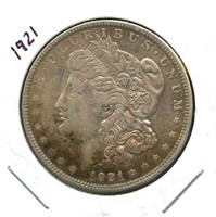 1921 Morgan Silver Dollar