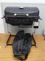 National supply Portable gas grill with bag and
