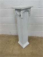 Plaster of Paris Painted Plant Stand