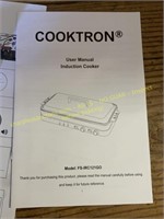 Cooktron induction cooktop (DAMAGED)