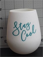 Silicone wine cup "Stay cool"