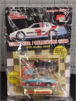 Racing collectibles diecast with display stand