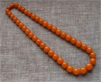 Antique Natural Amber Necklace