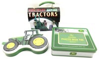 Vintage John Deere Tins & Lunchbox