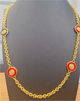 32" Liz clairborne necklace ESTATE FIND