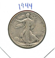 1944 Walking Liberty Silver Half Dollar