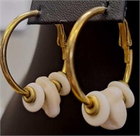 ESTATE FIND Hoop earrings