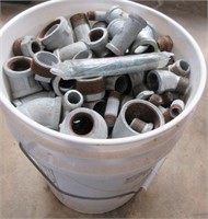 5 Gallon Bucket of Pipe Fittings
