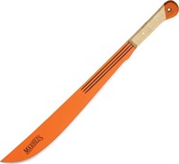 Marbles 24" orange machete