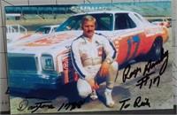 Autographed Roger Hamby #17 spec card