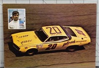 Rick Newson #20 racecar spec card