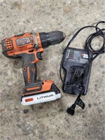 Black and decker drill w/ battery and charger