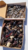 Lot Of Vintage Plug Ends - Switches - Adapters &