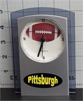 Pittsburg football clock battery operated