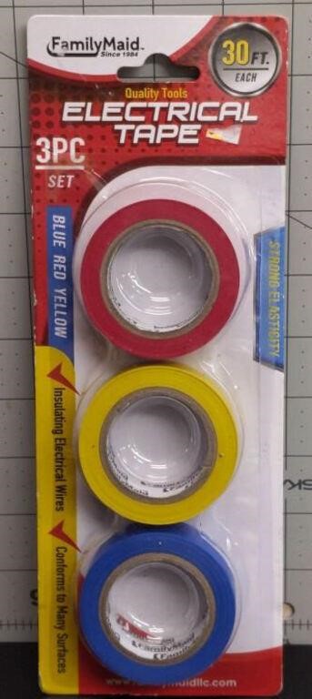 3pc electrical tape 30ft each