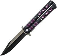 Rite Edge Fly Linerlock A/O Pink knife