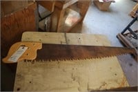 Large Handsaw #4 with new handle