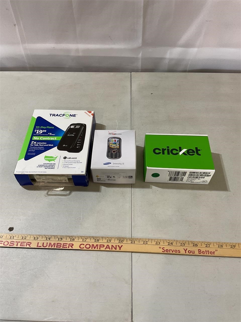 Trac, Samsung, Cricket phones