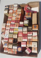 Flat Of Vintage Vacuum Tubes In Original Boxes