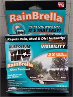 RainBrella glass treatment kit
