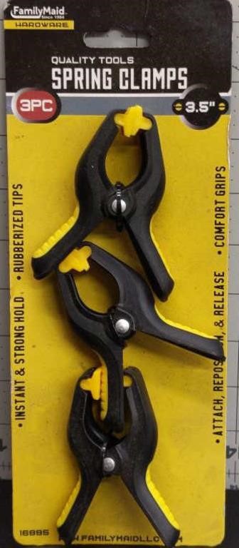 Quality tools spring clamps 3piece