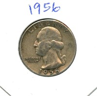 1956 Washington Silver Quarter