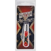 Confederate Flag Barlow knife