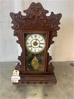 Vintage 8 Day Gingerbread Parlor Clock