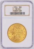 1904 Liberty Gold Double Eagle NGC MS-62