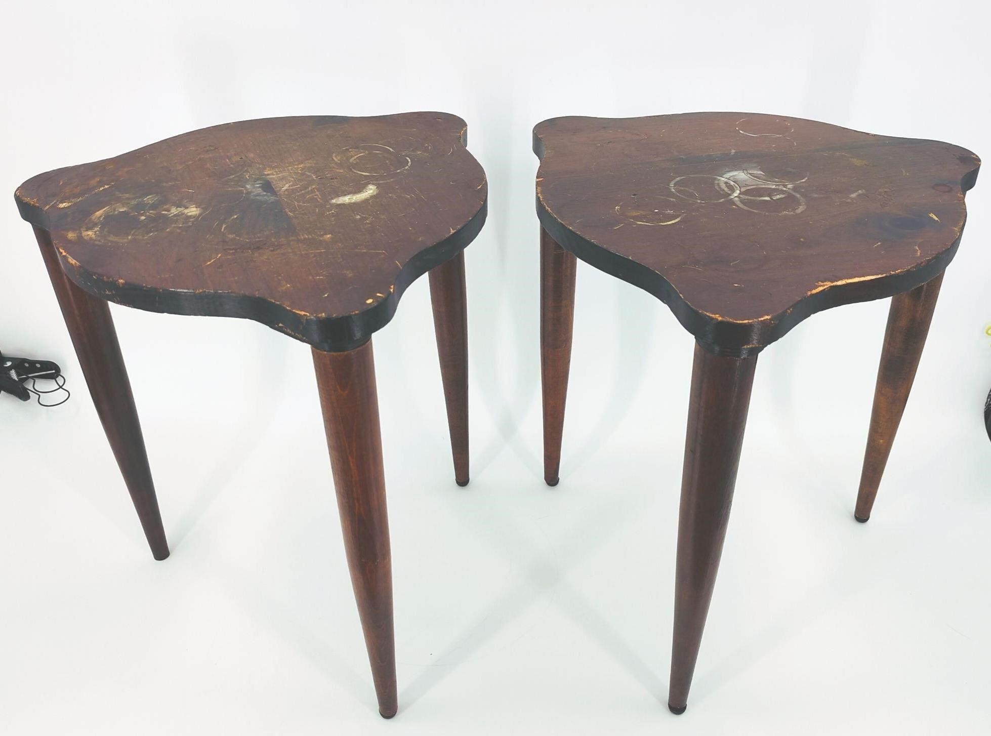 Vintage Side tables for Refurbishing