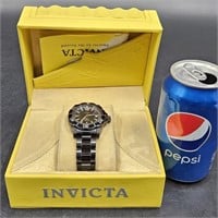 Invicta Men's Pro Diver Black Ion Plated SS Watch