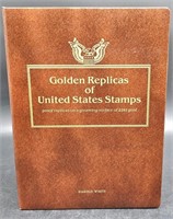 22K Gold Stamp Covers Proof Replicas in Binder