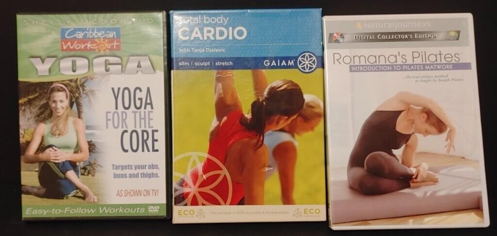 Pilate's / Yoga / Cardio DVD's