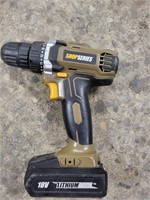 Shop series drill with battery