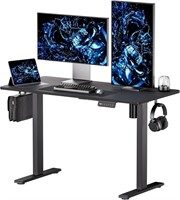 Electric Desk  Adjustable  48x24 Black